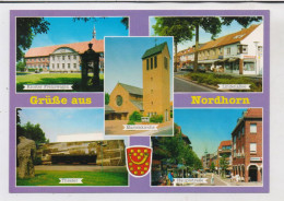 4460 NORDHORN, Grüße Aus..., Stadtwappen - Nordhorn