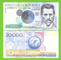 COLOMBIA 20000 PESOS 2009 P-454u UNC - Kolumbien
