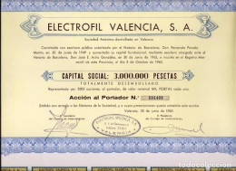 Electrofil Valencia, S. A. - Elektrizität & Gas