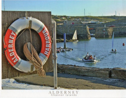 ALDERNEY Harbour- View From Commercial Quay Towards The Inner Harbour- Small Sailing Boats - Ile Aurigny - Alderney