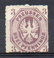 Preussen 1865 - Mi 19 A - (*) - Mint No Gum (2ZK13) - Mint