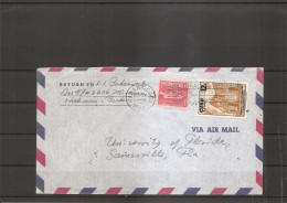 Cuba ( Lettre Par Avion De 1958 De LaHavane Vers Les USA à Voir) - Storia Postale