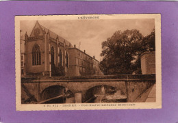 63 ISSOIRE Pont Neuf Et Institution Saint Louis N° 973 - Issoire