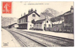 (73) 295, Saint St Michel De Maurienne, Reynaud 1552, La Gare - Saint Michel De Maurienne