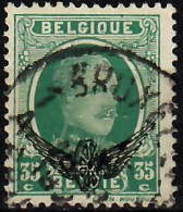 1929-30 Type "Houyoux". Zwarte Opdruk (gevleugeld Wiel); 35c COB S3 / Mi 3 / Sc O3 / YT S 3 Used / Oblitéré / Gestempelt - Gebraucht