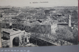 MEDEA      -       VUE  GENERALE       CACHET  MILITAIRE  BLEU  DES  ZOUAVES     1916 - Medea