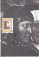 ITALIE - CARTE MAXIMUM - Yvert N° 1188 - PORTRAIT De PETRARQUE - Cartas Máxima