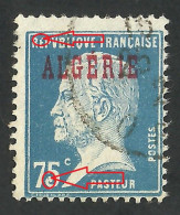 Error  France / Algerie  1924 -- The Number "5" And The Letter "E" Are Broken. - Oblitérés