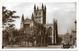 Bath Abbey N E Real Photo  C1950 - Excel Series - Bath