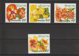 Vanuatu 1996 Fleurs Hibiscus 1017-20, 4 Val ** MNH - Vanuatu (1980-...)