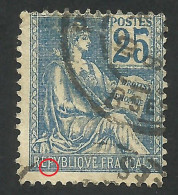 Error France 1902  -  The Letter ,, P " Extends Down - Used Stamps