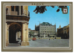 PLAZA DE SAN MARCELO, VISTA PARCIAL / SAN MARCELO SQUARE, PARTIAL VIEW.- LEON -  CASTILLA Y LEON.- ( ESPAÑA ). - León