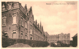 CPA Carte Postale Belgique Hannut Collège SAinte Croix Vue Arrière    VM67507ok - Hannut