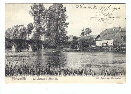 Florenville - La Semois à Martué 1904 - Florenville