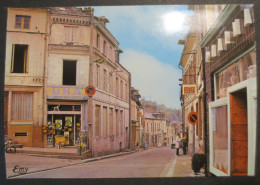 76 - Valmont - Carte Photo - La Rue Jules Crochemore - Commerces - épicerie UNA - Le Goubey N° 2 - TBE - - Valmont