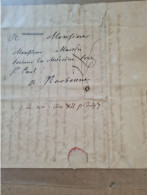 LETTRE 1799 DE MIREPOIX POUR NARBONNEDOCTEUR PRES ST PAUL - Unclassified