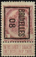 1907 Wappenschild 2c COB 82 / Mi 79V / Sc 83 / YT 82 Used / Oblitéré / Gestempelt - 1893-1907 Armoiries