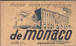 Musée Océanographique De MONACO : Aquarium- Carnet De 20 CP - Museo Oceanográfico