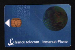France Telecom Inmarsat-Phone Chip  Card  Scratch - Collections