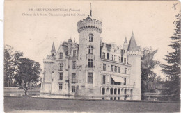 86 Les Trois Moutiers. Chateau De La Motte Chandenier. Coté Sud Ouest - Les Trois Moutiers