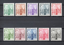 MADAGASCAR TAXE N° 41 à 50  NEUFS SANS CHARNIERE  COTE  7.00€   STELE DE L'INDEPENDANCE - Madagascar (1960-...)