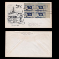 US.Coast Geodetic Survey.1957.FIRST DAY ISSUE. SCOTT 1088 - 1951-1960