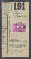 Vrachtbrief Met Sterstempel RILLAAR - Documentos & Fragmentos