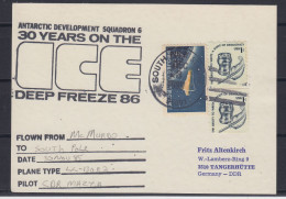 USA  Antarctic Development Squadron VXE-6 Flight  From McMurdo To South Pole  30 NOV 1985  (58836) - Vols Polaires