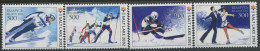 Belarus:Unused Stamps Serie Salt Lake City Olympic Games 2002, Figure Skating, Biathlon, Ski Jump, MNH - Winter 2002: Salt Lake City