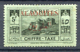 Réf 64 < -- ALAOUITES < Yvert TAXE N° 10 * Neuf Ch. Lourde * -- MH - Unused Stamps