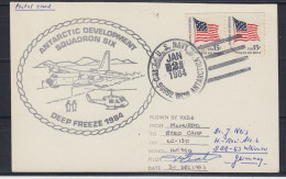 USA  Antarctic Development Squadron VXE-6 Flight  From McMurdo To Byrd Camp  30 DEC 1983 (58840) - Vols Polaires