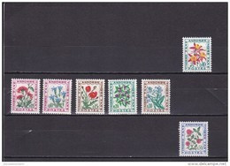 Andorra Francesa Nº Tx46 Al Tx52 - Unused Stamps