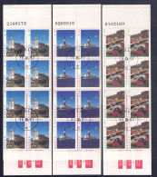 Norwegen 1997 - 3 X Markenheftchen Mit Nr. 1246 - 1248 D/D, Gestempelt / Used - Markenheftchen