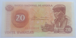 Nota 20 Kwanzas 11-11-1976 Angola Rare A/UNC - Angola