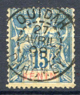 Réf 64 < -- BENIN < Yvert N° 34 Beau Cachet OUIDAH  Dahomey 27 Avril 1898 Ø Oblitéré Ø Used - Gebraucht