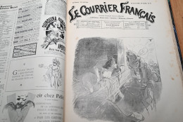 Le Courrier Français  Relié Du 6 Janvier 1901 Au 29 Décembre 1901 Très Bon état - Other & Unclassified