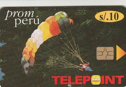 Peru - Telepoint -  Action Sports - Parachut - Perù