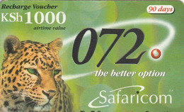 Kenya - Safaricom - Leopard (2003/03/31) - Kenia