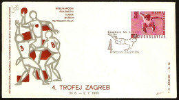 PALLAMANO - YUGOSLAVIA ZAGREG 1966 - 4th ZAGREB TROPHY OF HANDBALL - M - Balonmano