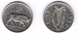 IRELAND  5 PENCE 1982 (KM # 22) #7207 - Irlande