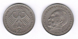 GERMANY   2 MARK 1969 J (KM # 124) #7211 - 2 Mark