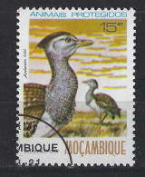 Mocambique Used ; Grote Trap Bustard Outarde Avutarda Vogel Bird Ave Oiseau - Straussen- Und Laufvögel