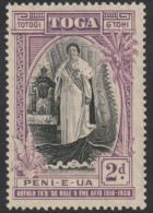 Tonga Toga 21/2d 1938 The 20th Anniversary Of The Reign Of Queen Salote MNH - Tonga (...-1970)