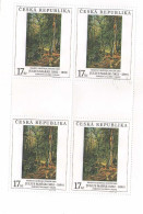 Julius Marak,  Painting,4-block, MNH - Blocks & Sheetlets