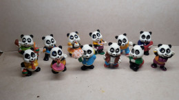 1994 Ferrero - Kinder Surprise - Panda Party - Complete Set - Monoblocs