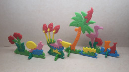 1995 Ferrero - Kinder Surprise - K95 27, 28, 29 & 30 - 3D Animal Puzzles - Complete Set - Monoblocs