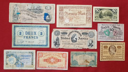 20 Petits Billets Dont 8 En Mauvais état - Andere & Zonder Classificatie