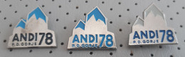 Yugoslav Expedition ANDES 1978 PD Gorje Slovenia Alpinism Mountaineering Pins - Alpinismo, Escalada