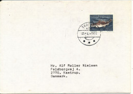 Greenland Cover Sent To Denmark 12-3-1982 With Single 25 Kr. COD Stamp - Lettres & Documents