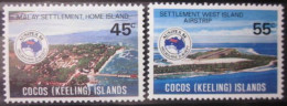 COCOS (KEELING) ISLANDS 1984 ~ S.G.119 - 120, ~ AUSIPEX INTERNATIONAL STAMP EXHIBITION, MELBOURNE. ~  MNH #02941 - Cocos (Keeling) Islands